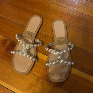 Zara Pearl Sandals